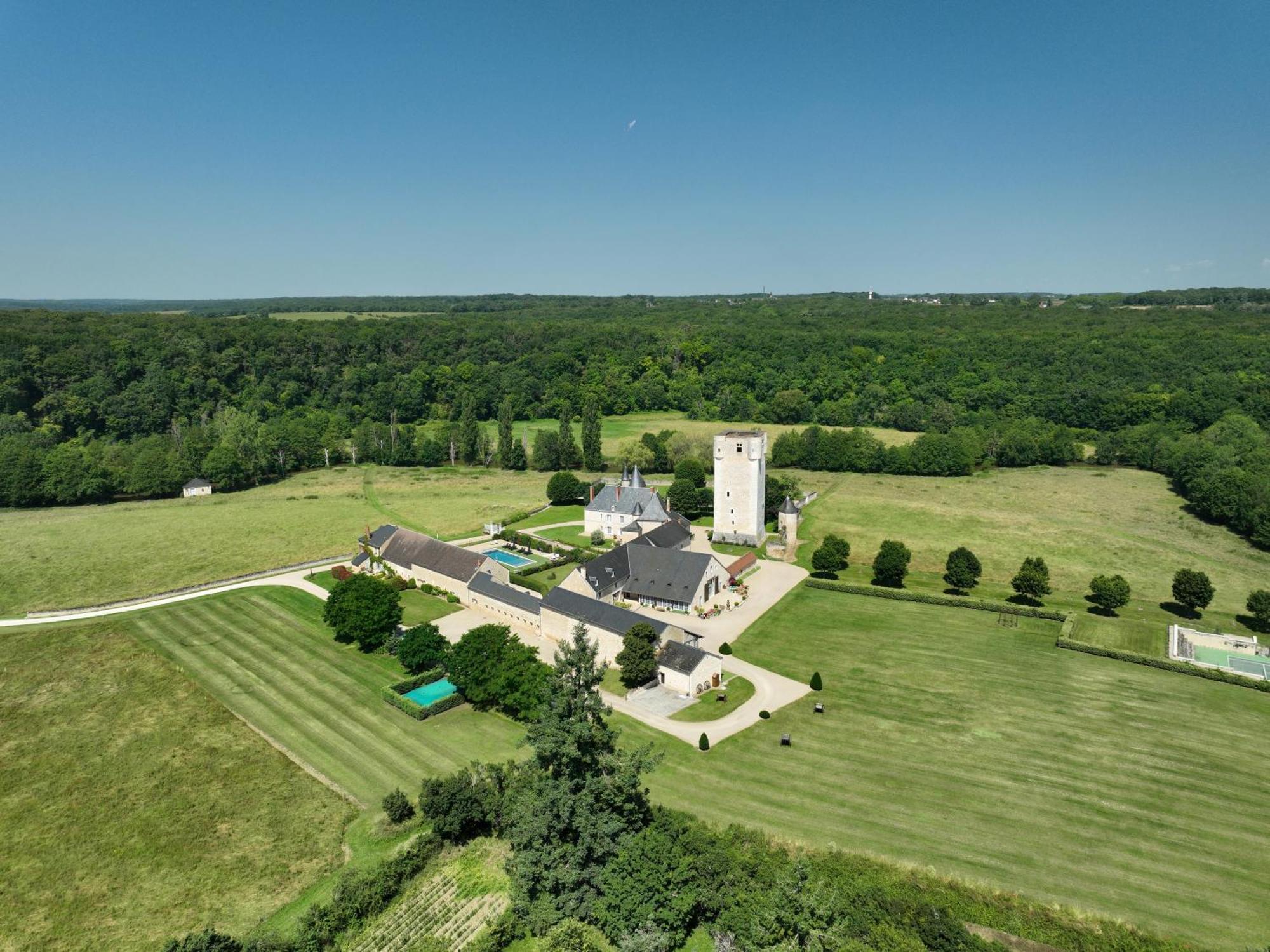Chateau De Mazieres Tendu Экстерьер фото