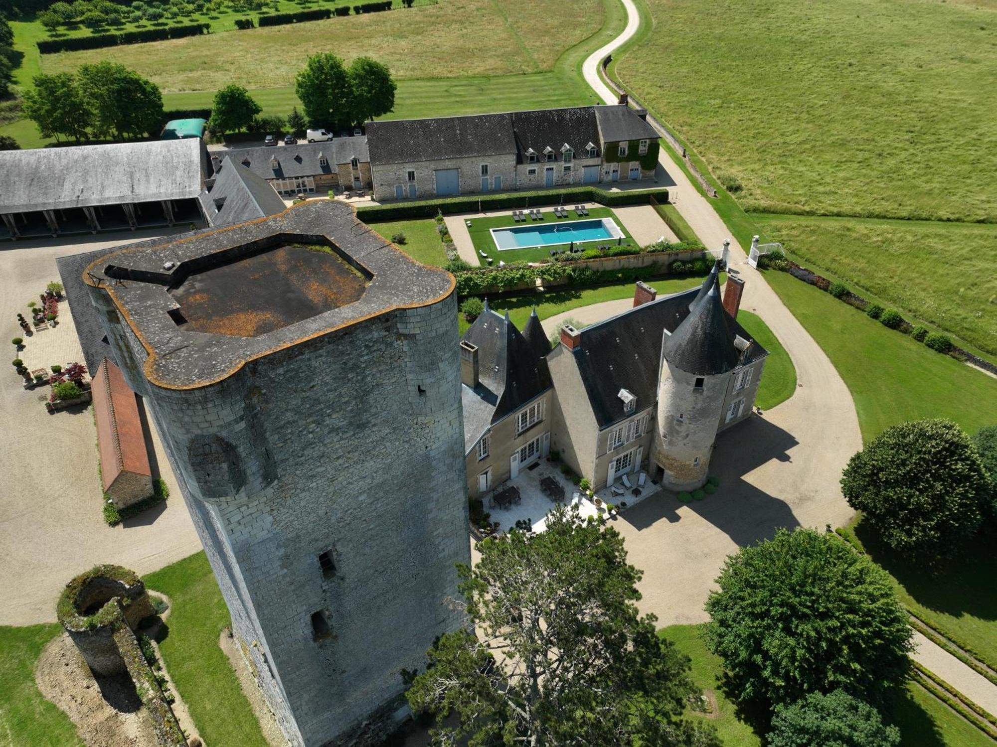 Chateau De Mazieres Tendu Экстерьер фото